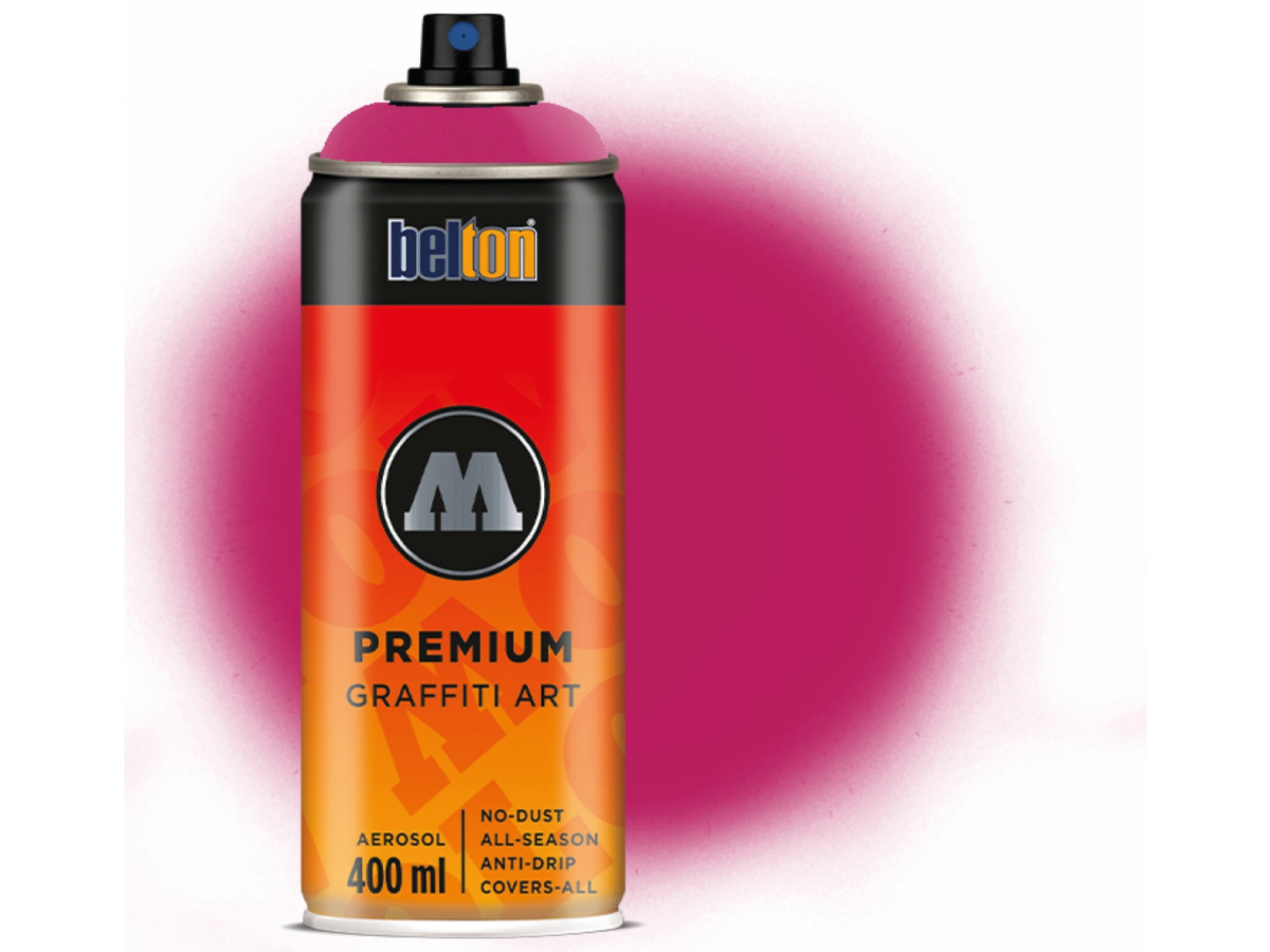 MOLOTOW BELTON PREMIUM 400ML 060 TELEMAGENTA 1