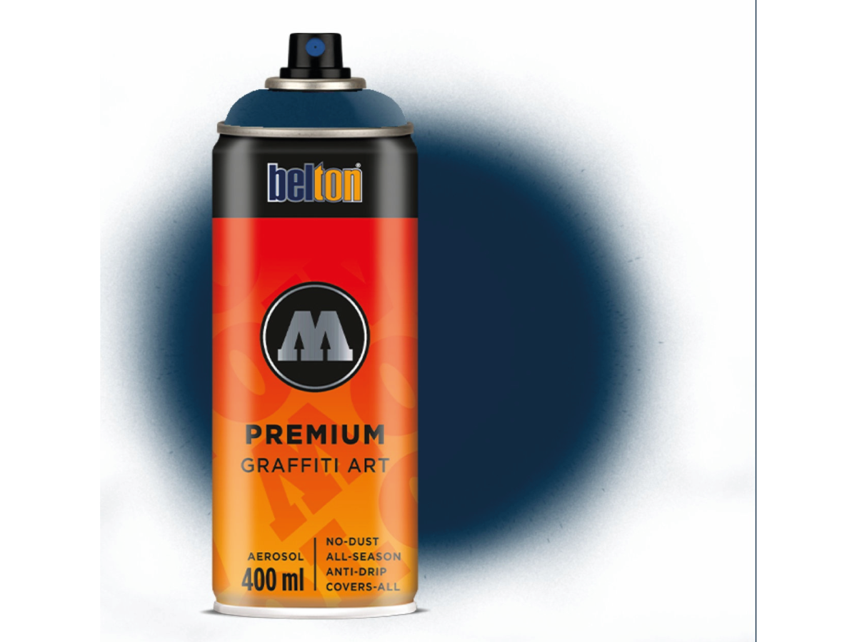 MOLOTOW BELTON PREMIUM 400ML 105 INDIGO 1