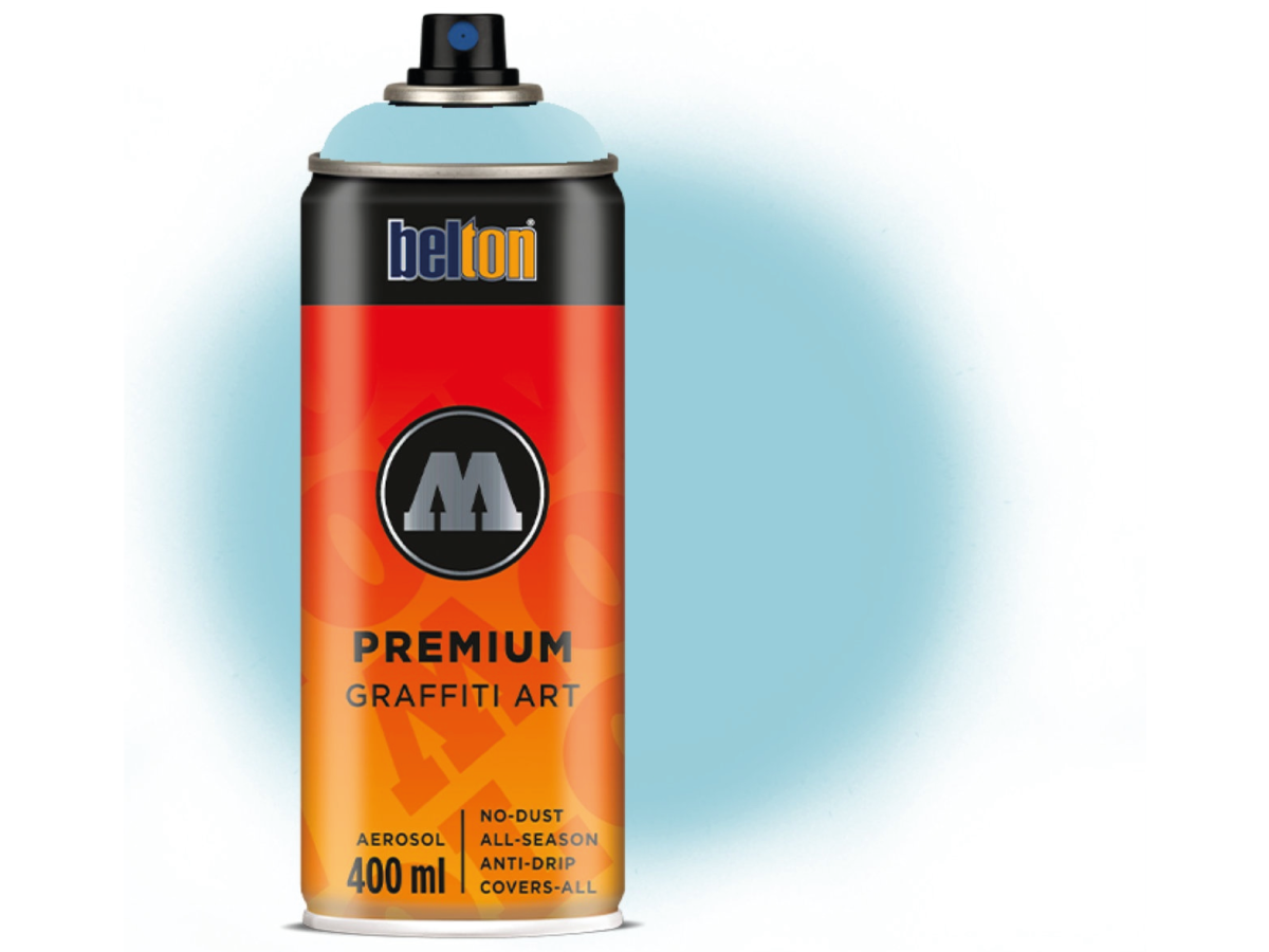 MOLOTOW BELTON PREMIUM 400ML 110 ICE-BLUE DARK OP=OP 1