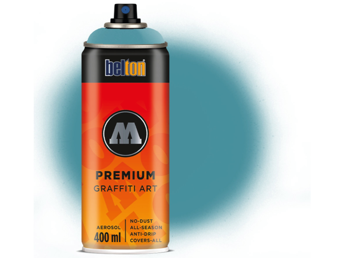 MOLOTOW BELTON PREMIUM 400ML 111 DOLPHIN BLUE 1