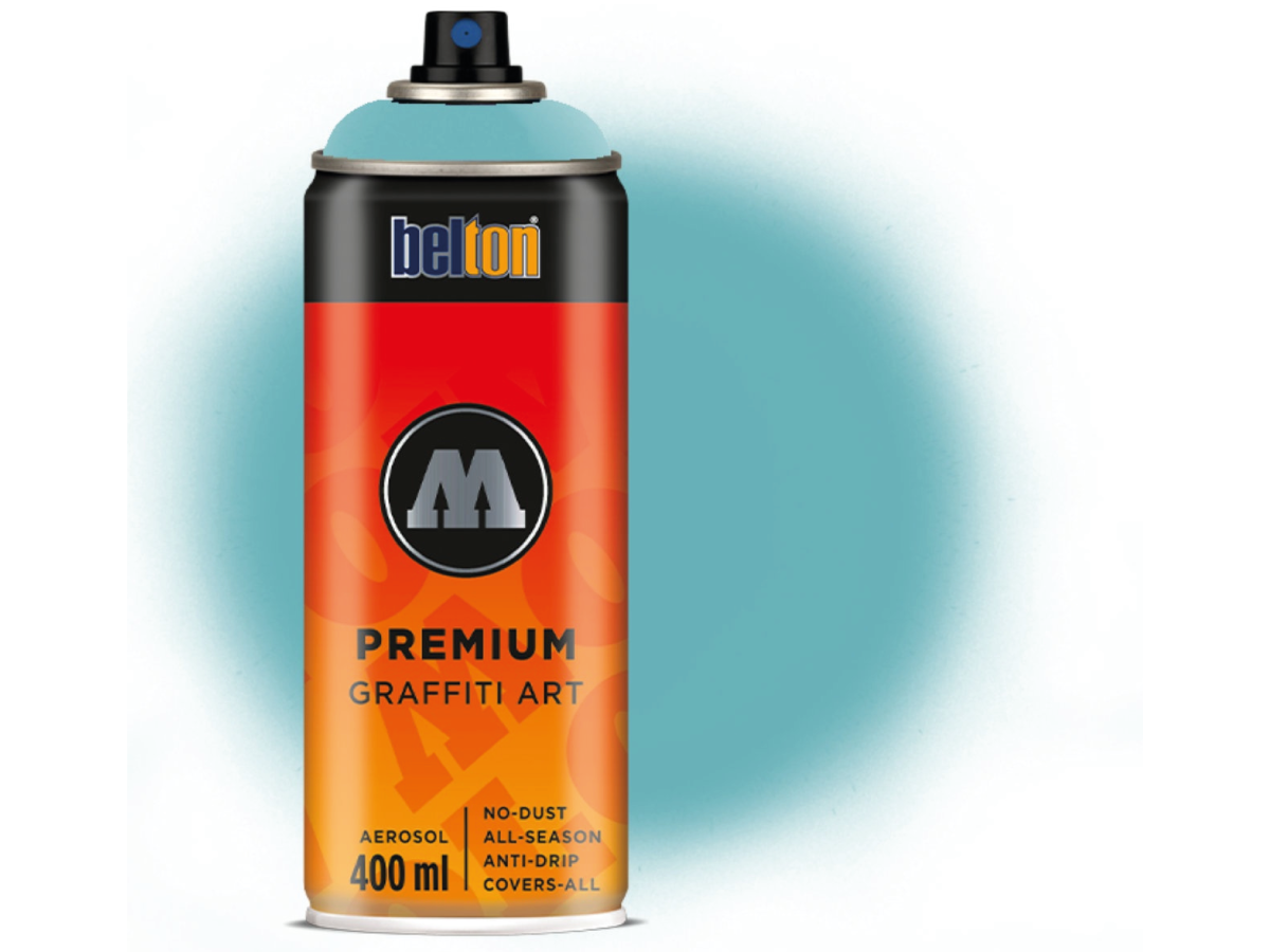 MOLOTOW BELTON PREMIUM 400ML 120 VERDIGRIS OP=OP 1