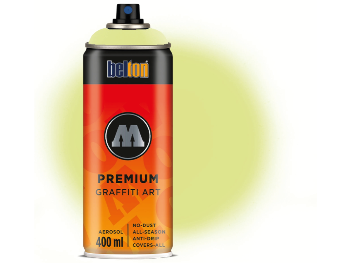 MOLOTOW BELTON PREMIUM 400ML 148 KIWI PASTEL 1