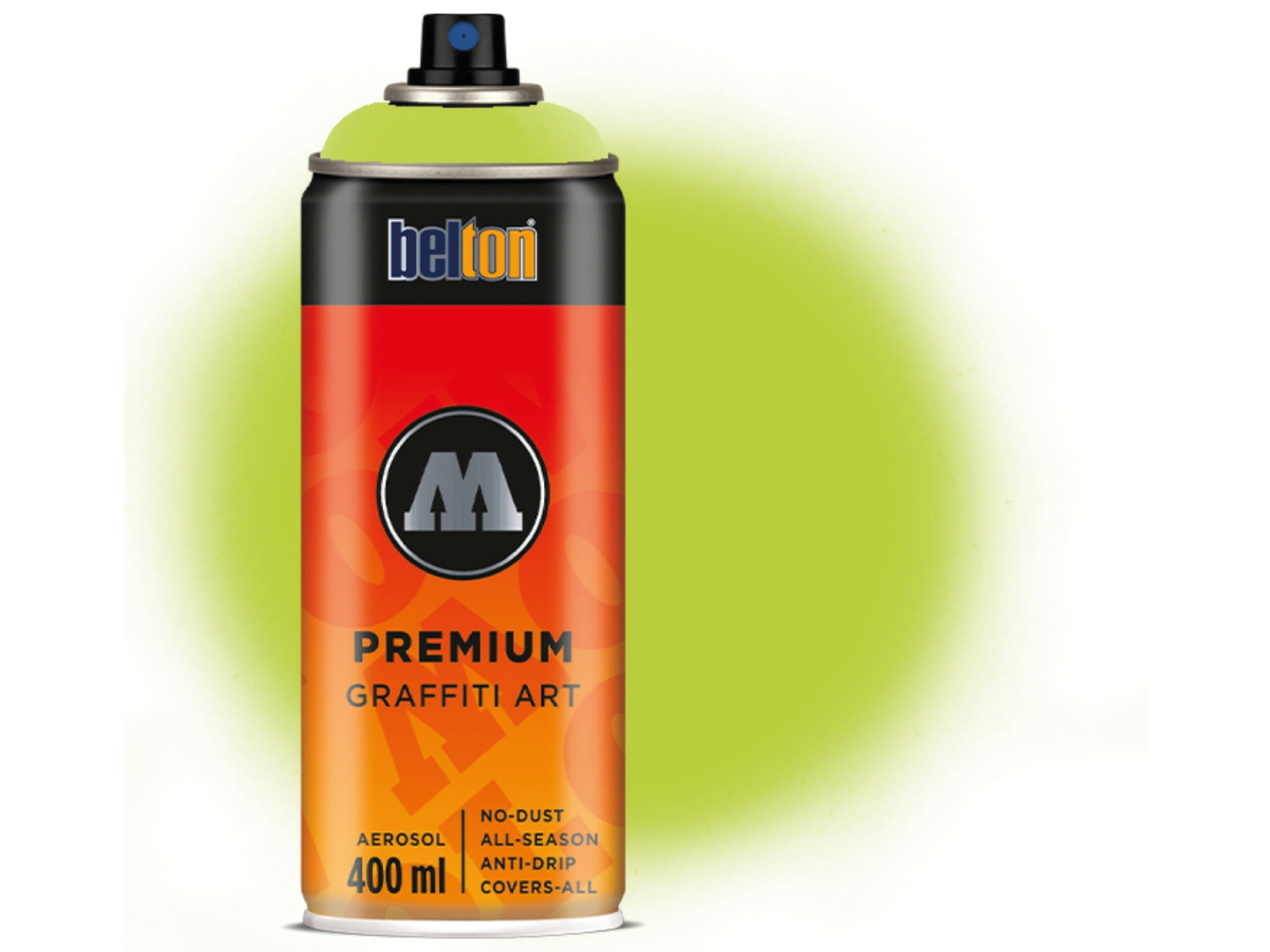 MOLOTOW BELTON PREMIUM 400ML 149 KIWI LIGHT 1