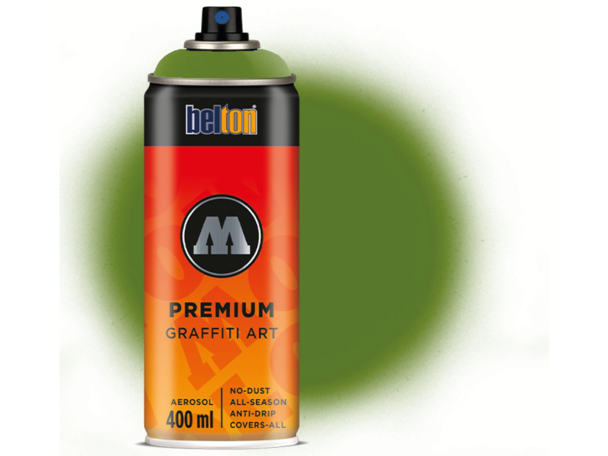 MOLOTOW BELTON PREMIUM 400ML 164 FERN GREEN 1