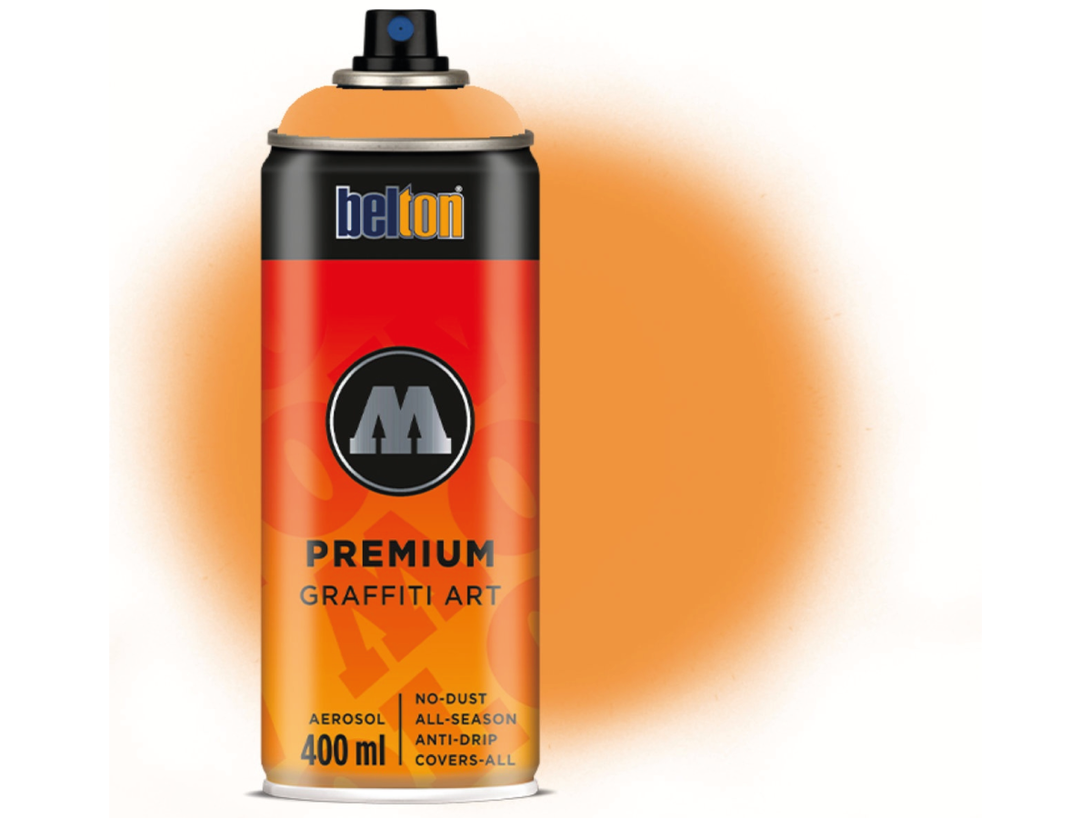 MOLOTOW BELTON PREMIUM 400ML 233 NEON ORANGE 1