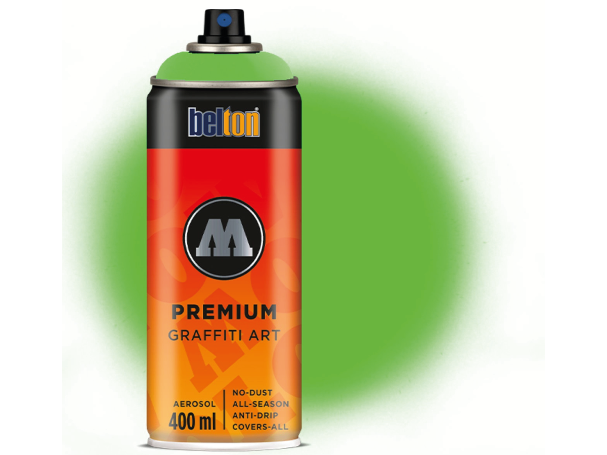 MOLOTOW BELTON PREMIUM 400ML 236 NEON GREEN 1