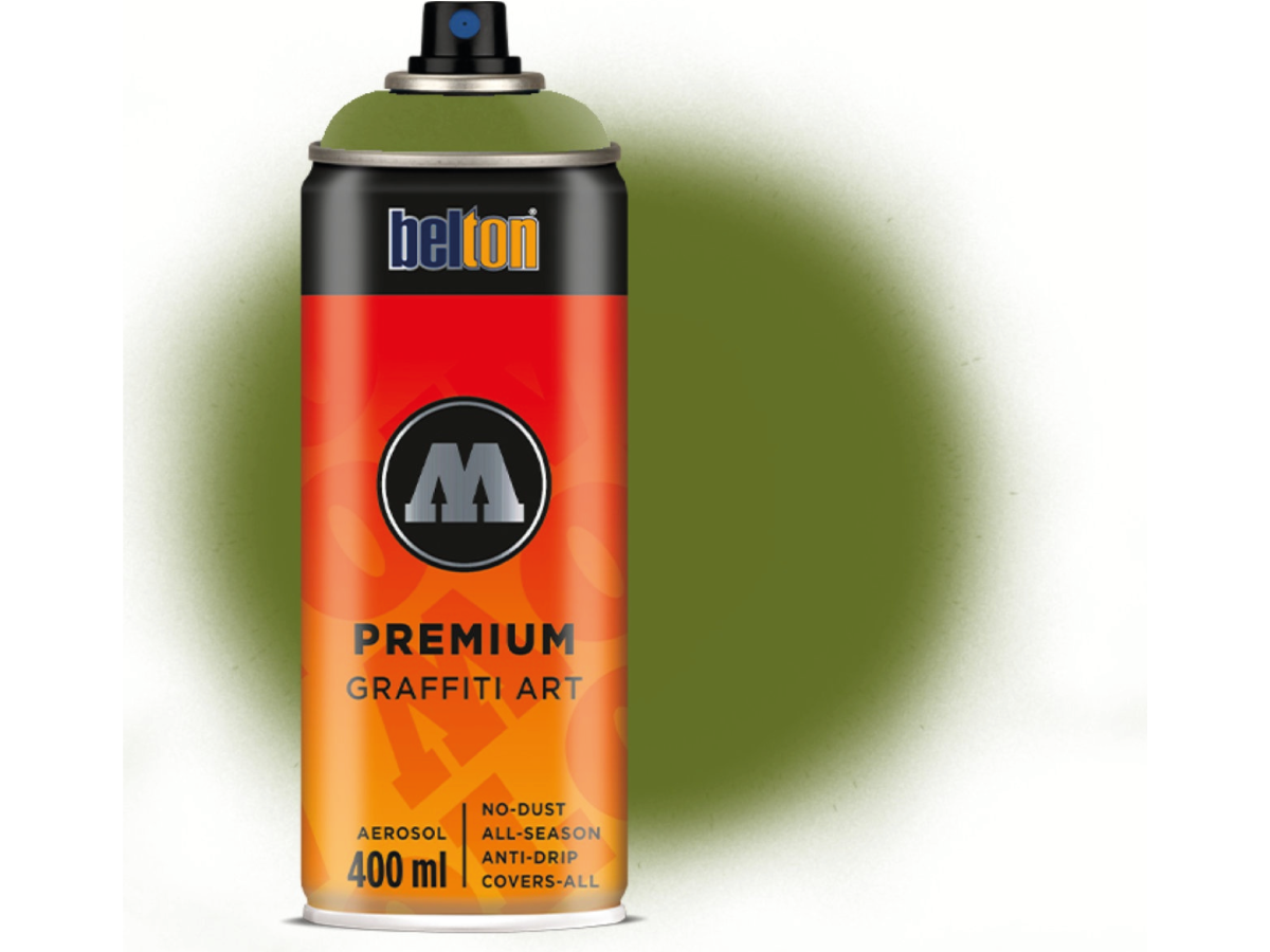 MOLOTOW BELTON PREMIUM 400ML 181-1 NATURE GREEN LIGHT 1