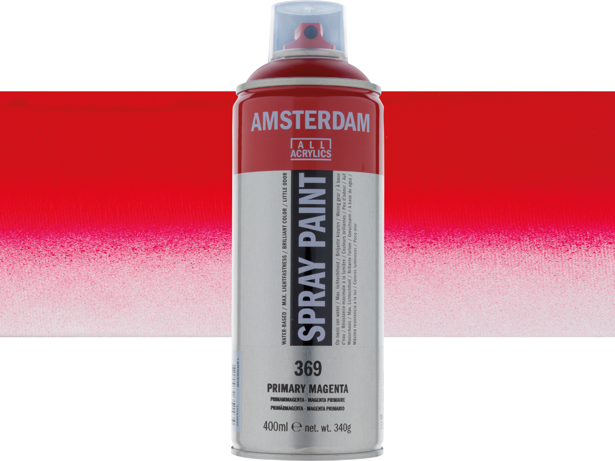 AMSTERDAM SPRAYPAINT 400ML 369 PRIMAR MAGENTA 1