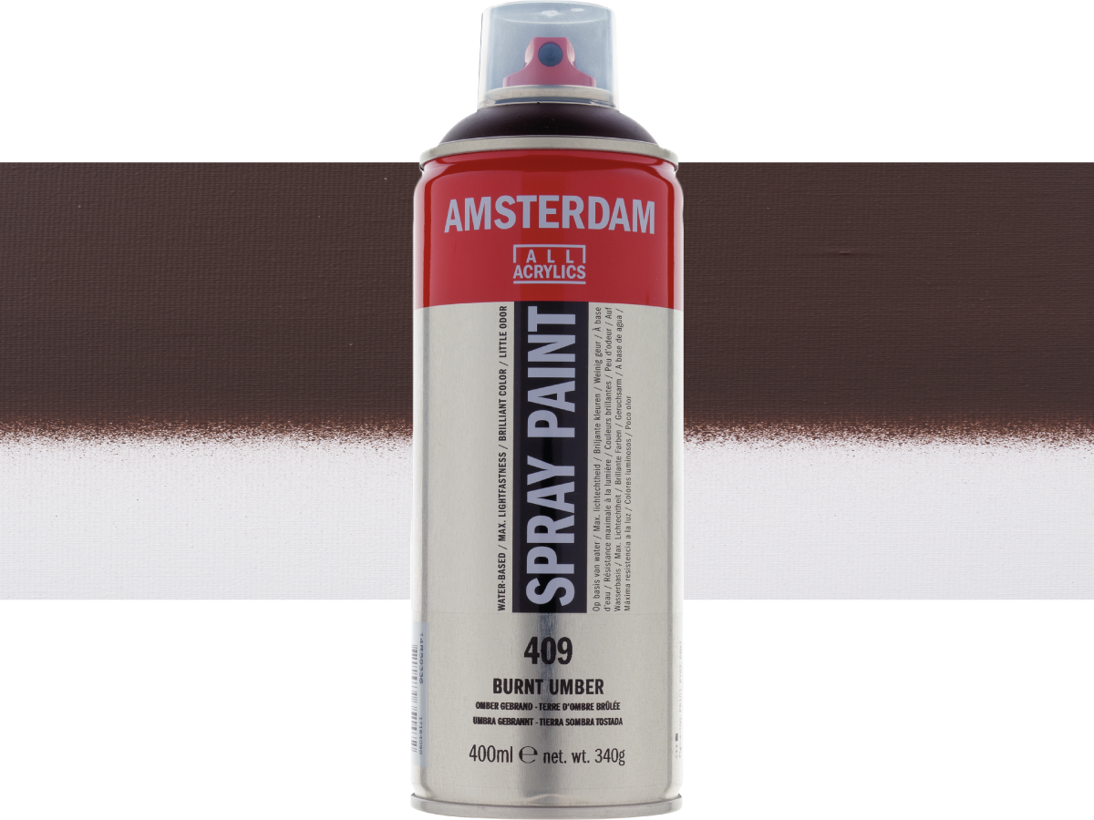 AMSTERDAM SPRAYPAINT 400ML 409 UMBRA GEBR. 1