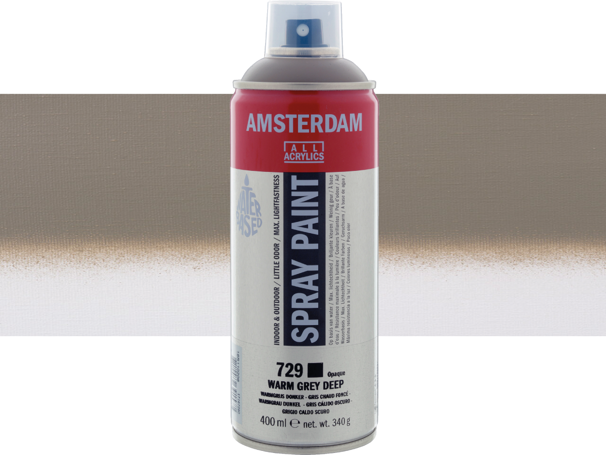 AMSTERDAM SPRAYPAINT 400ML 718 WARMGRAU 1