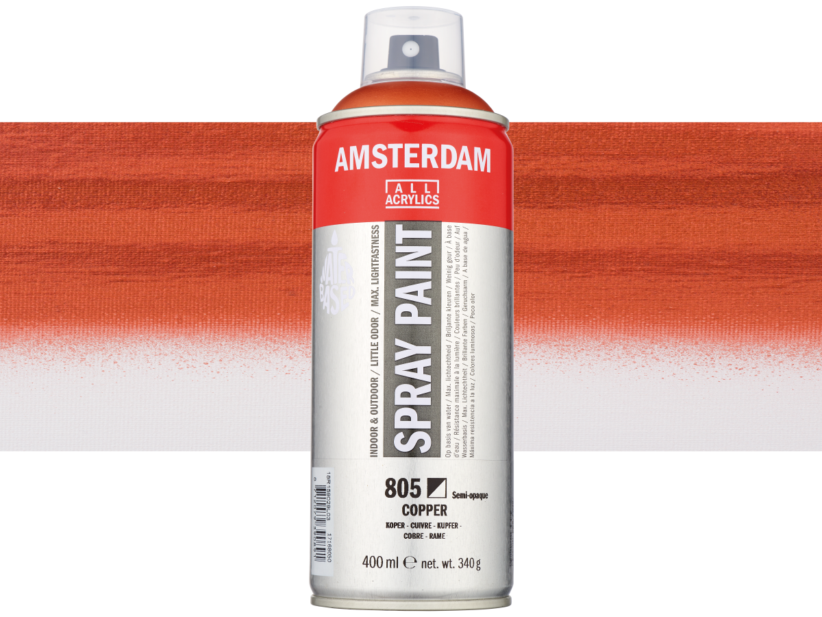 AMSTERDAM SPRAYPAINT 400ML 805 KOPER 1