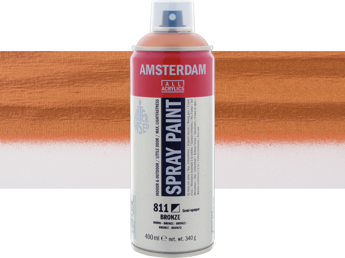 AMSTERDAM SPRAYPAINT 400ML 811 BRONZE 1