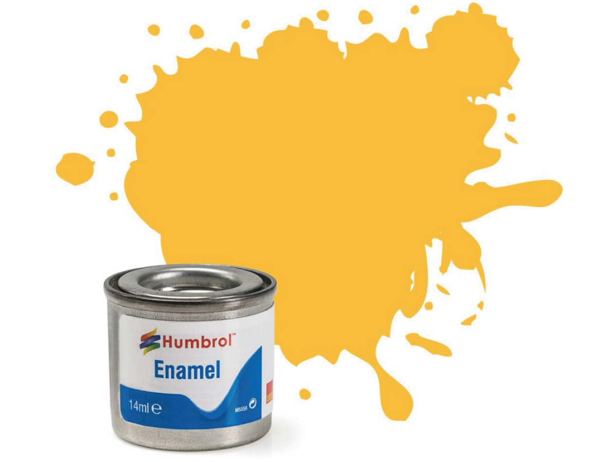 HUMBROL EMAILLE 14ML 007 HELLBUFF GLANZ 1