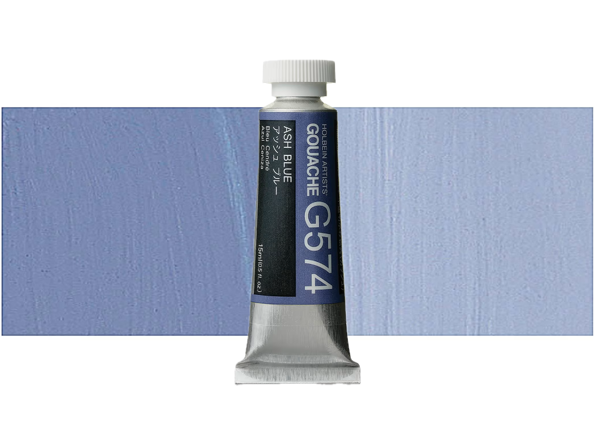 HOLBEIN ARTISTS' GOUACHE 15ML ASH BLUE G574 1