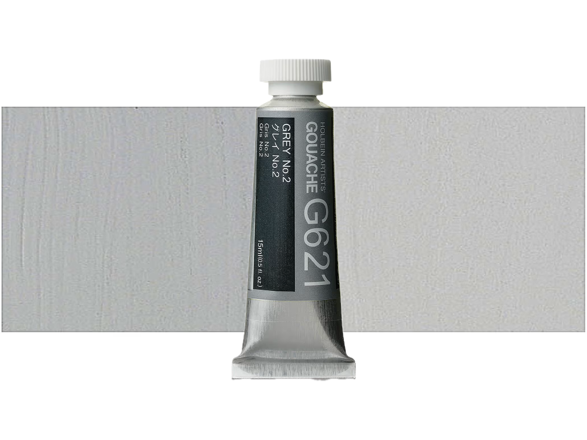HOLBEIN ARTISTS' GOUACHE 15ML GREY NO.2 G621 1