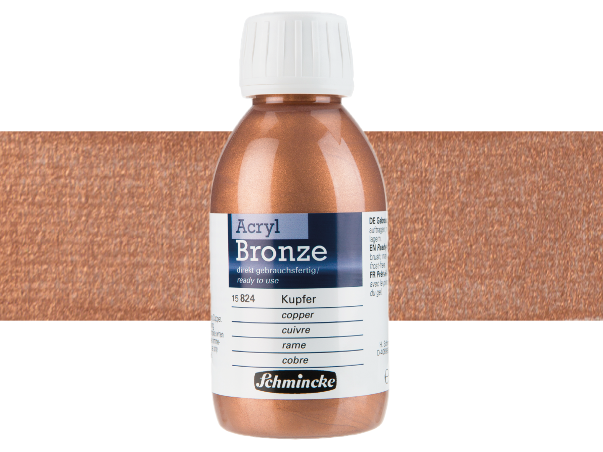 SCHMINCKE ACRYL BRONZE 150ML COPPER  824 1