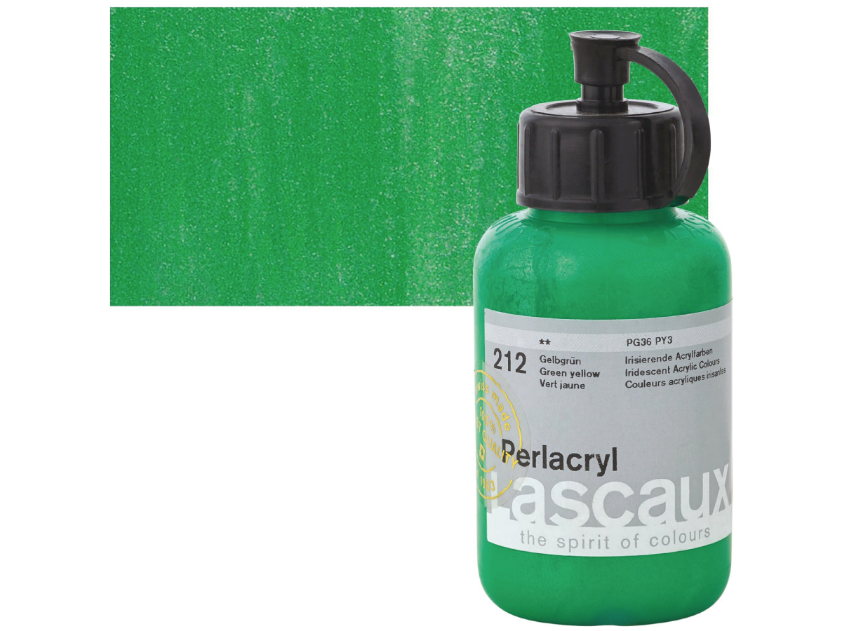 LASCAUX PERLACRYL 85ML 212 GELBGRUN 1