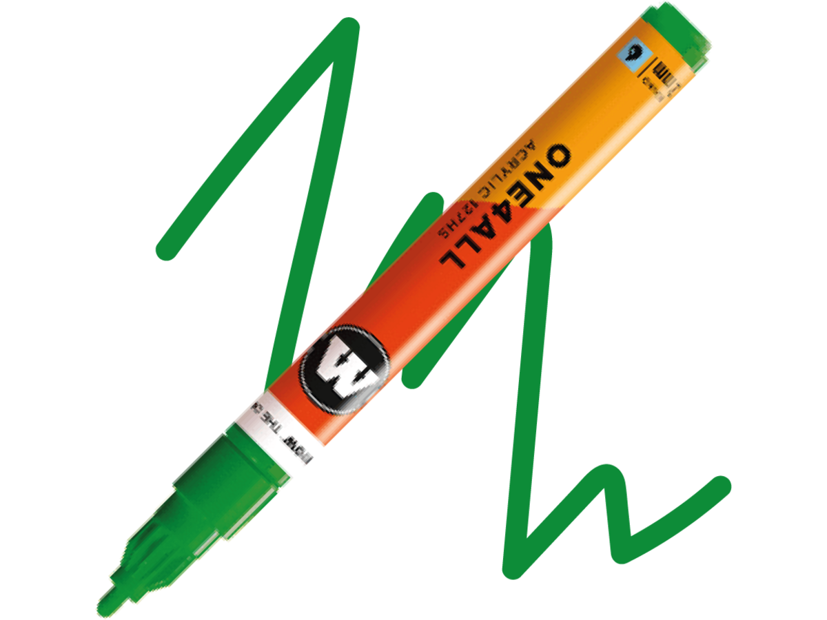 MOLOTOW ONE4ALL MARKER 127HS 256 2MM MARKER CLOVER GREEN 1