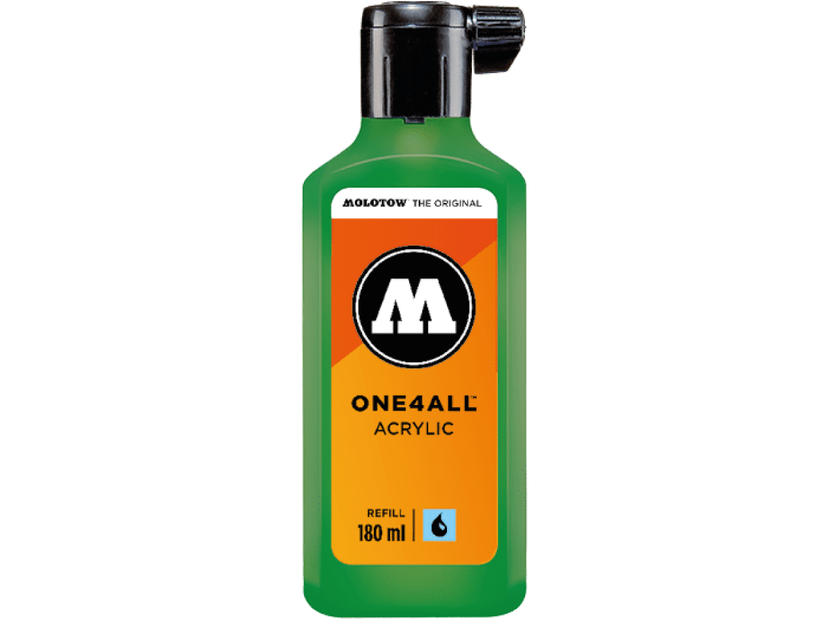 MOLOTOW ONE4ALL REFILL 180ML 256 CLOVER GREEN 1