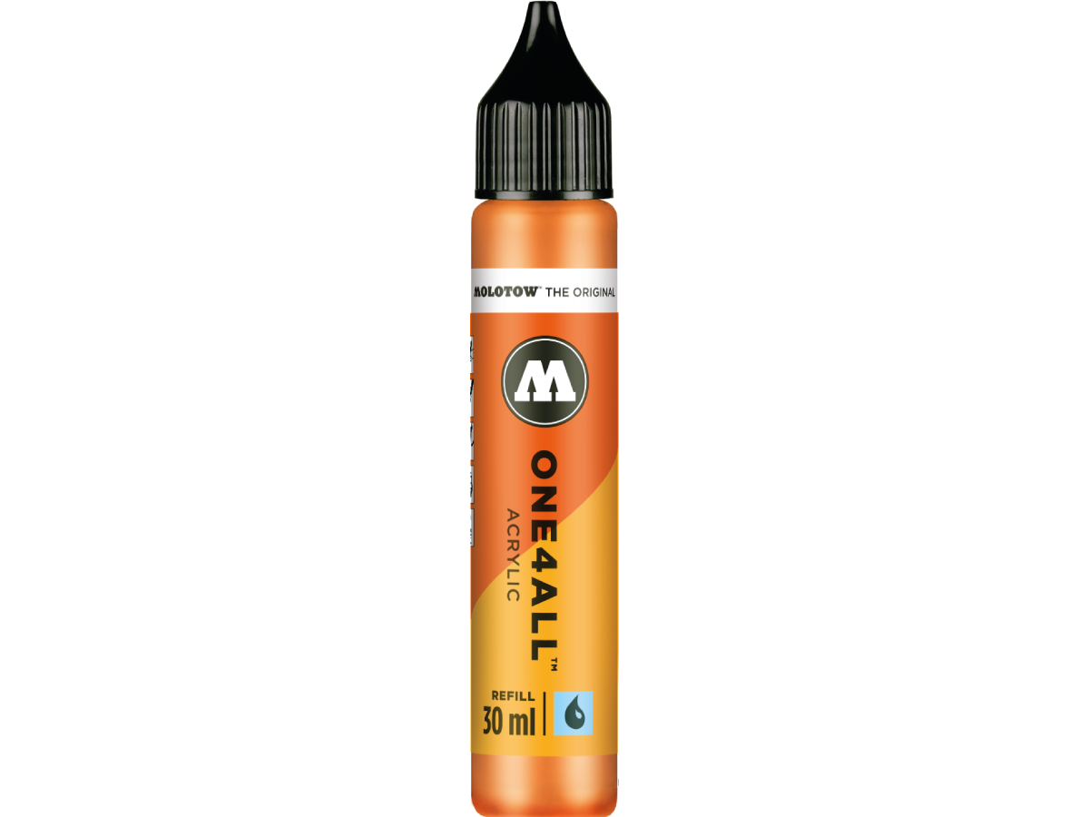 MOLOTOW ONE4ALL REFILL 30ML 218 NEON ORANGE FLUOR 1