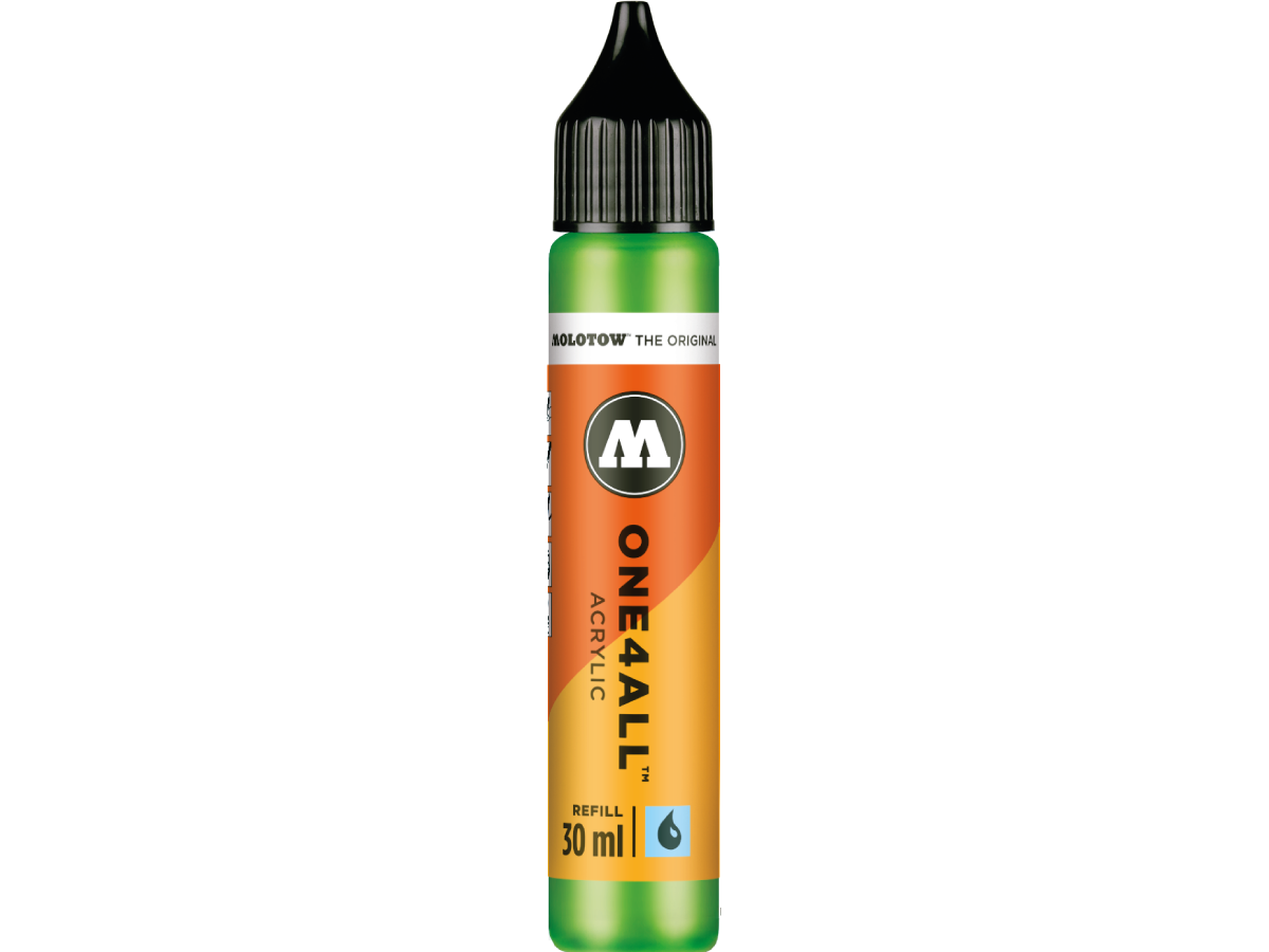 MOLOTOW ONE4ALL REFILL 30ML 222 KACAO77 GREEN 1