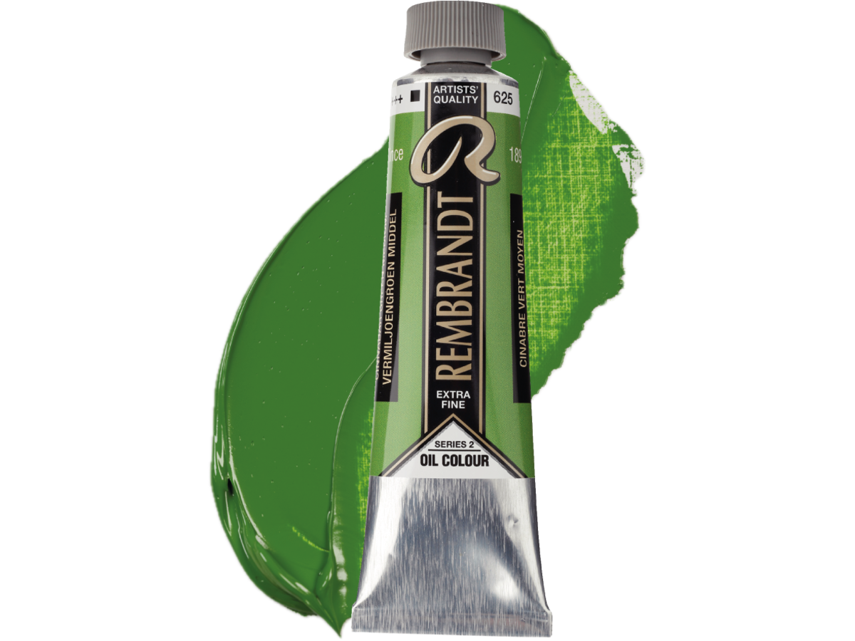 TALENS REMBRANDT ÖLFARBE 40ML ZINNOBERGRÜN MITTEL 625 1