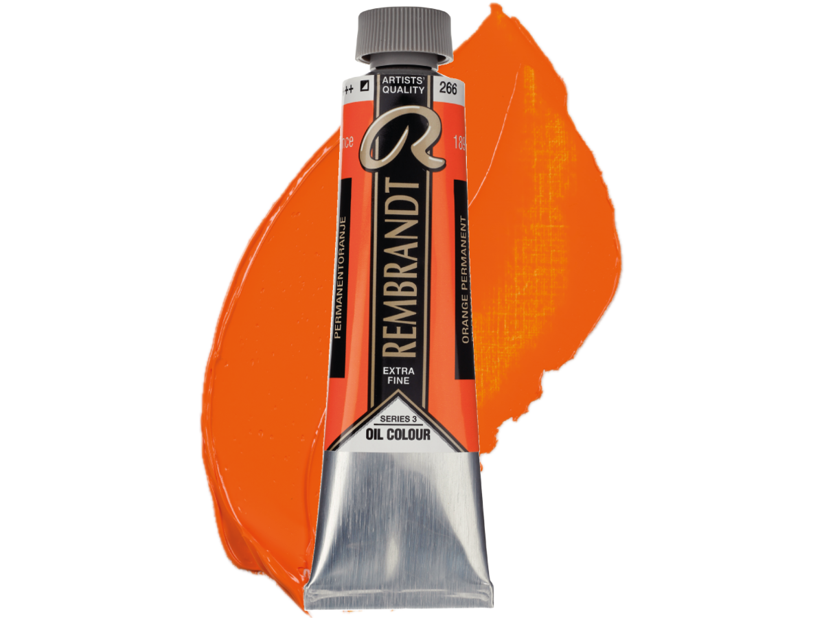TALENS REMBRANDT ÖLFARBE 40ML PERMANENTORANGE 266 1