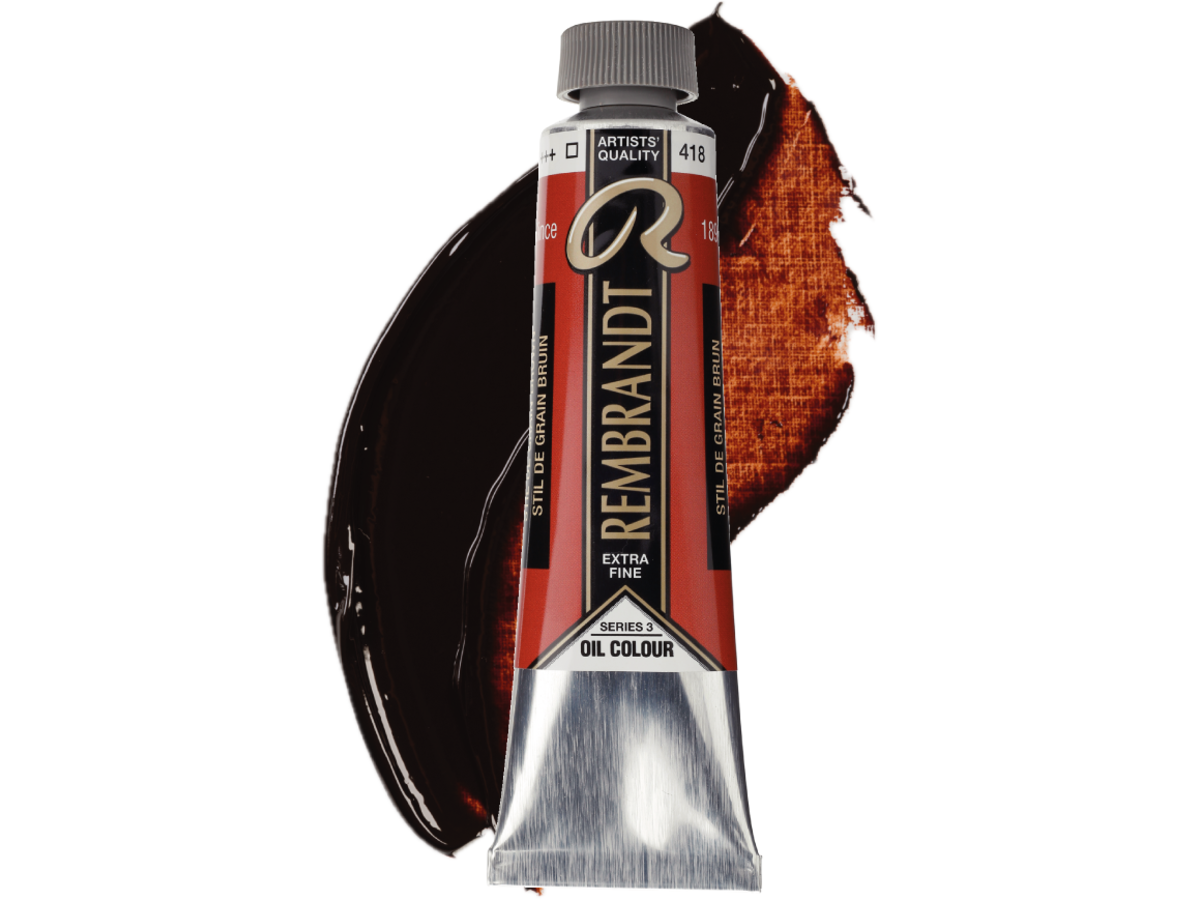TALENS REMBRANDT ÖLFARBE 40ML STIL GRAIN BRAUN 418 1