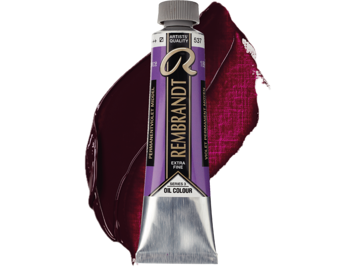 TALENS REMBRANDT ÖLFARBE 40ML PERMANENTVIOLETT MITTEL 537 1