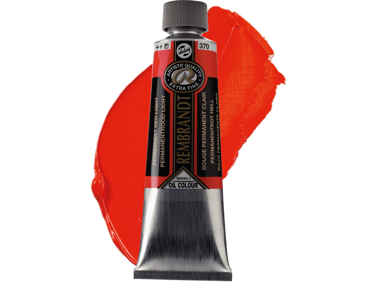 TALENS REMBRANDT ÖLFARBE 150ML PERMANENTROT HELL 370 1