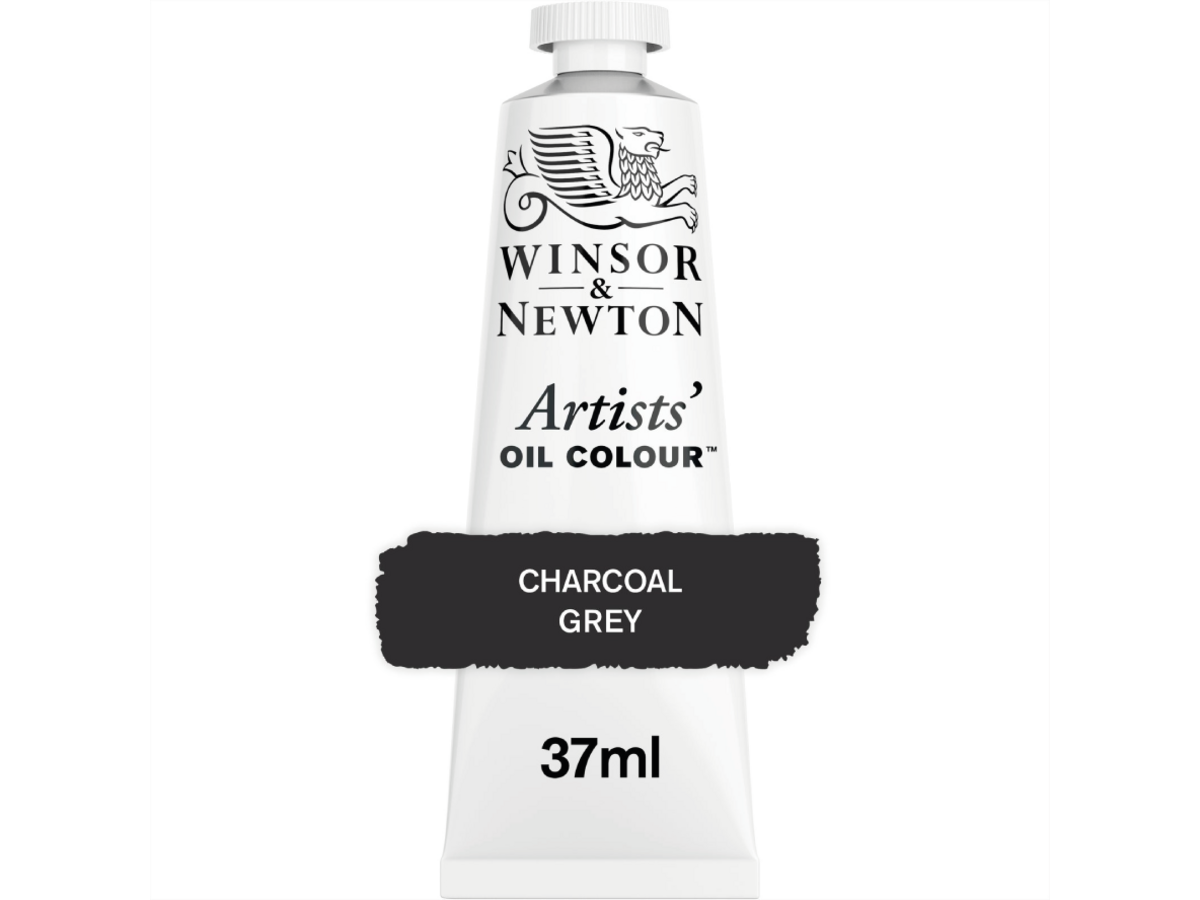 WINSOR & NEWTON ARTISTS ÖLFARBE 37ML 142 KOHLENGRAU 1