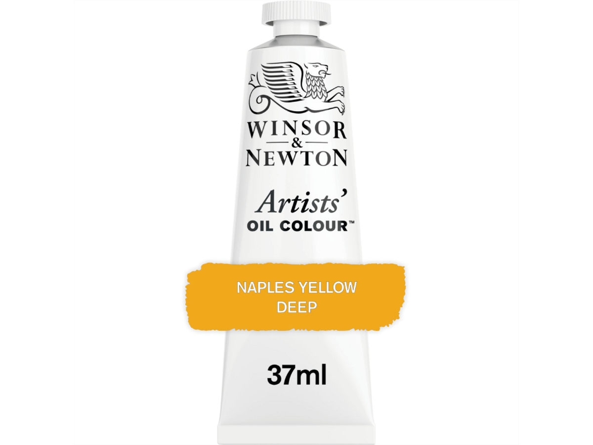 WINSOR & NEWTON ARTISTS ÖLFARBE 37ML 425 NEAPEL GELB DUNKEL 1