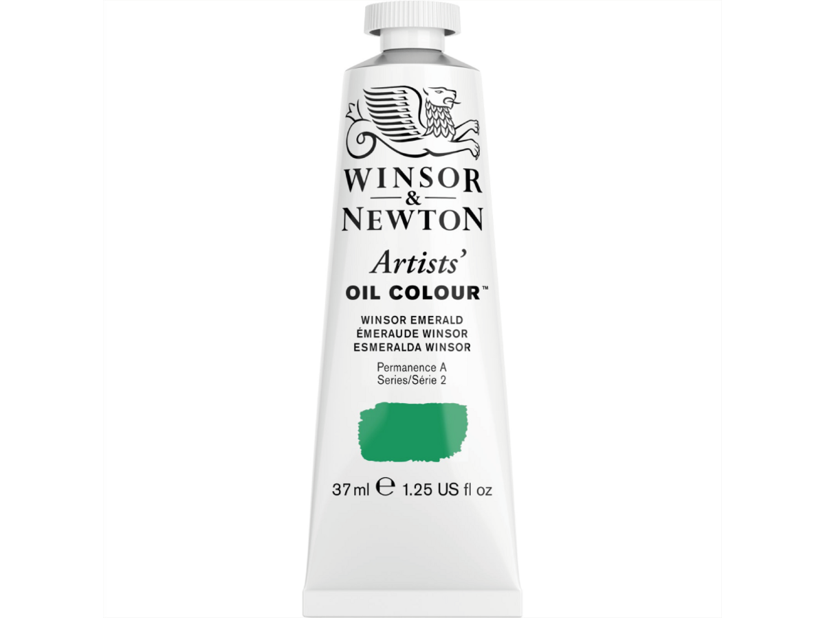 WINSOR & NEWTON ARTISTS ÖLFARBE 37ML 708 WINSORGRÜN SMARAGD 1
