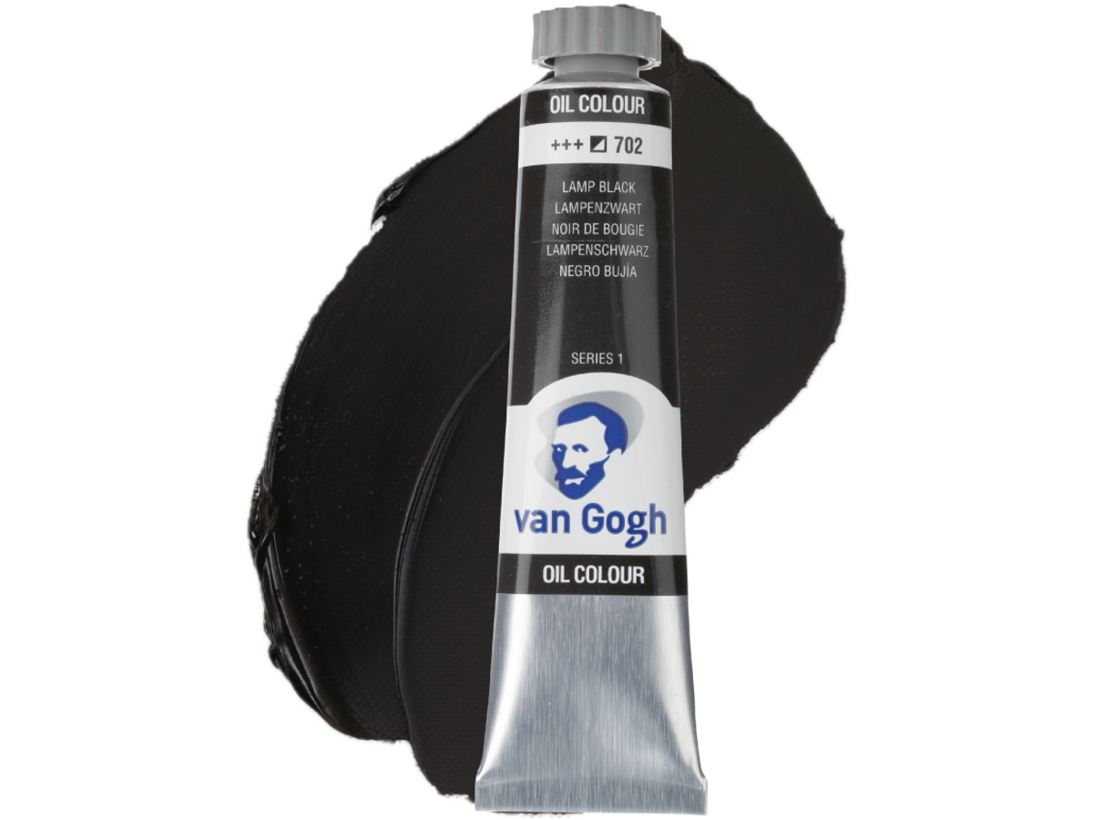 TALENS VAN GOGH ÖLFARBE 20ML S1 LAMPENSCHWARZ 702 1
