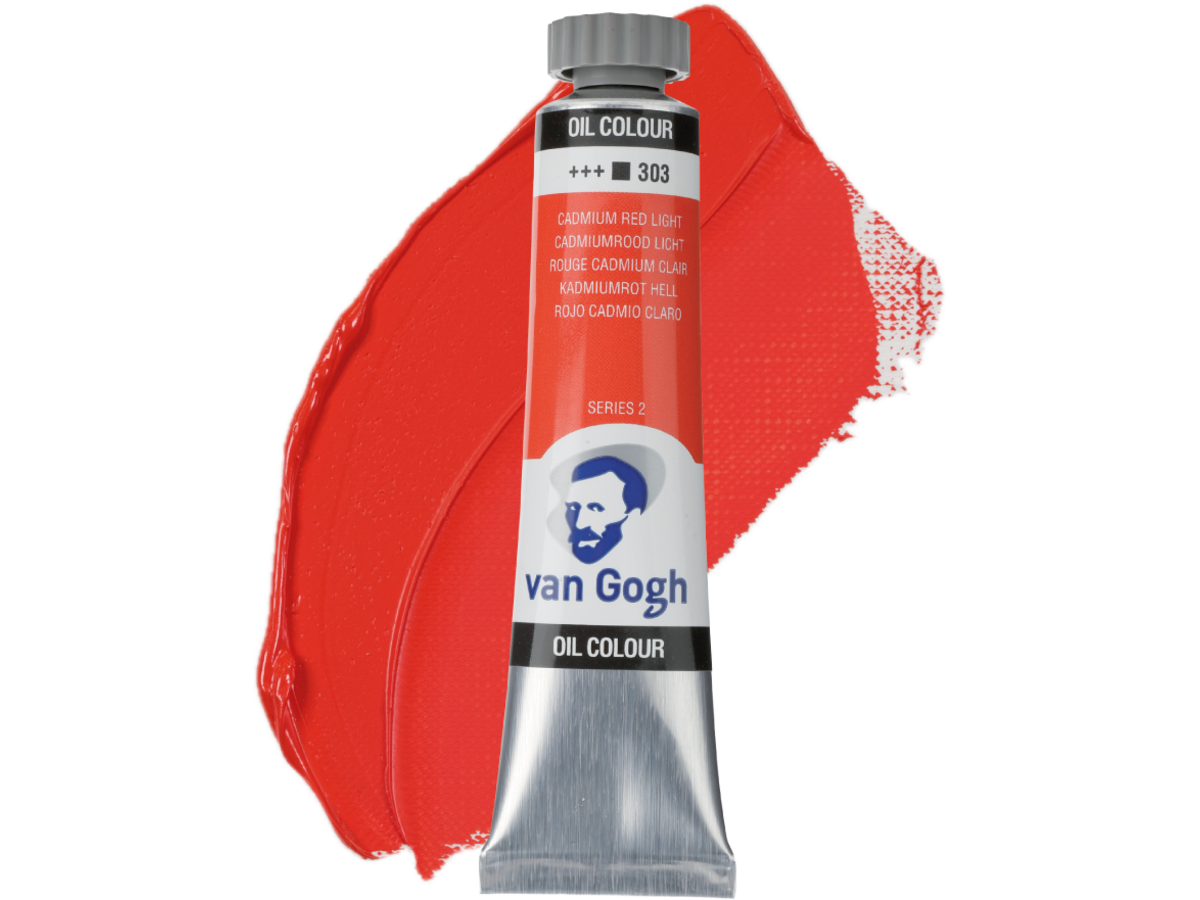 TALENS VAN GOGH ÖLFARBE 20ML S2 KADMIUMROT HELL 303 1