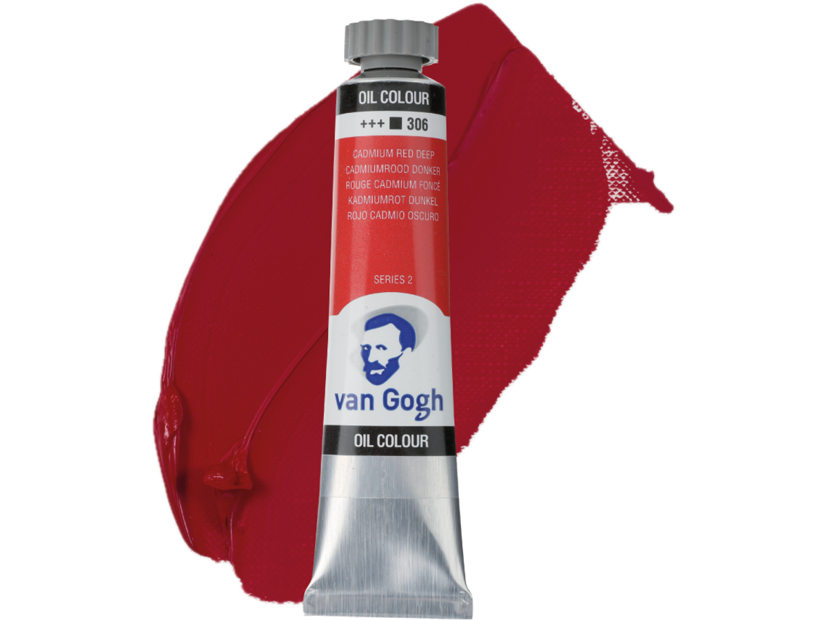 TALENS VAN GOGH ÖLFARBE 20ML S2 KADMIUMROT DUNKEL 306 1