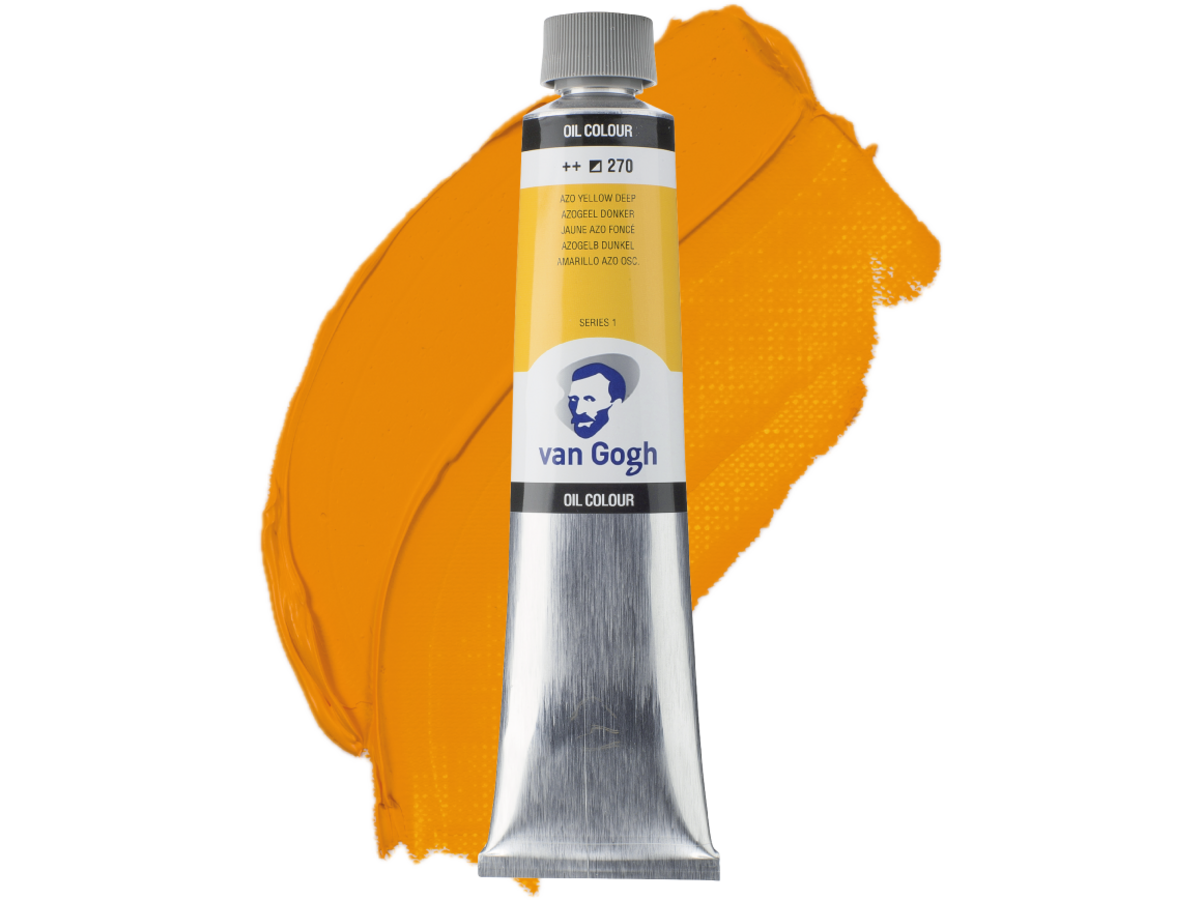TALENS VAN GOGH ÖLFARBE 200ML AZOGELB DKL. 270 1