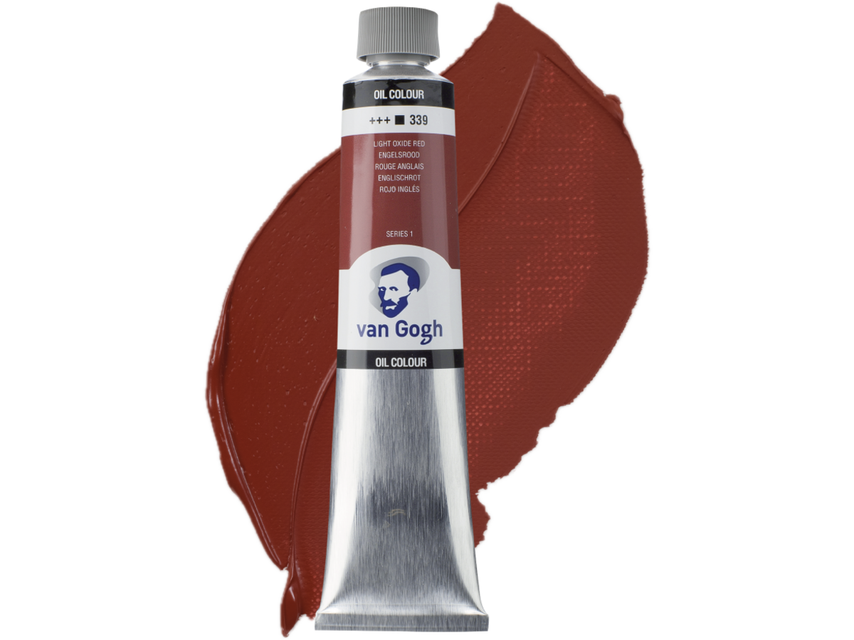 TALENS VAN GOGH ÖLFARBE 200ML OXYDROT HELL 339 1