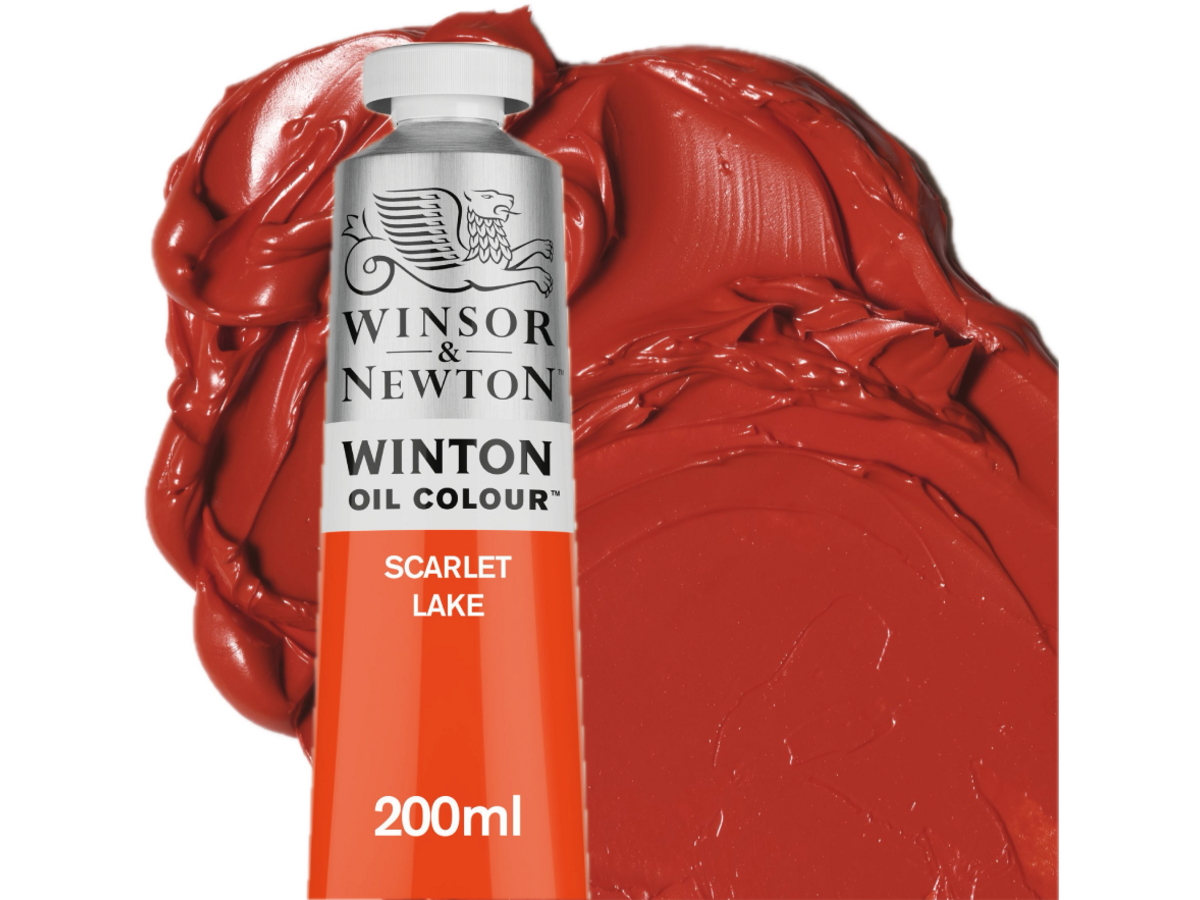 WINSOR & NEWTON WINTON 200ML S1 603 SCARLET LAKE 1