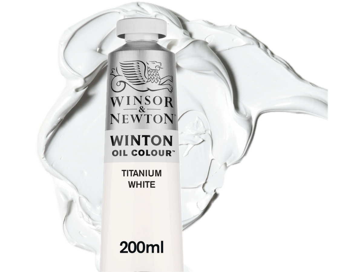 WINSOR & NEWTON WINTON 200ML S1 644 TITANIUM WHITE 1