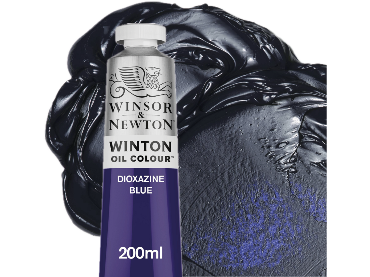 WINSOR & NEWTON WINTON 200ML S1 406 DIOXAZINE BLUE 1