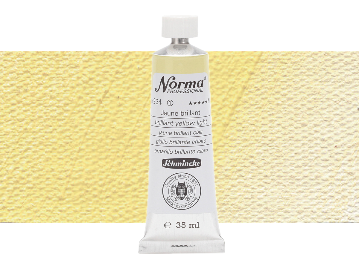 SCHMINCKE NORMA ÖLFARBE 35ML S1 234 JAUNE BRILLIANT 1