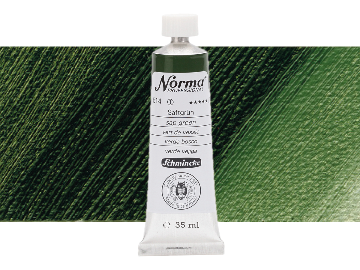 SCHMINCKE NORMA ÖLFARBE 35ML S1 514 SAFTGRÜN 1