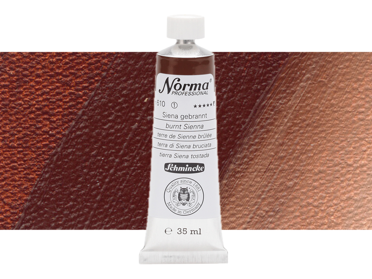 SCHMINCKE NORMA ÖLFARBE  35ML S1 610 SIENNA GEBRANNT 1