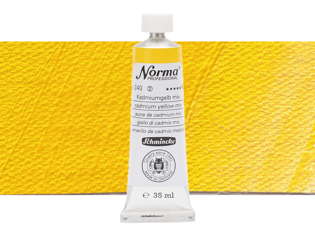 SCHMINCKE NORMA ÖLFARBE 35ML S2 240 KADMIUMGELB MIX 1