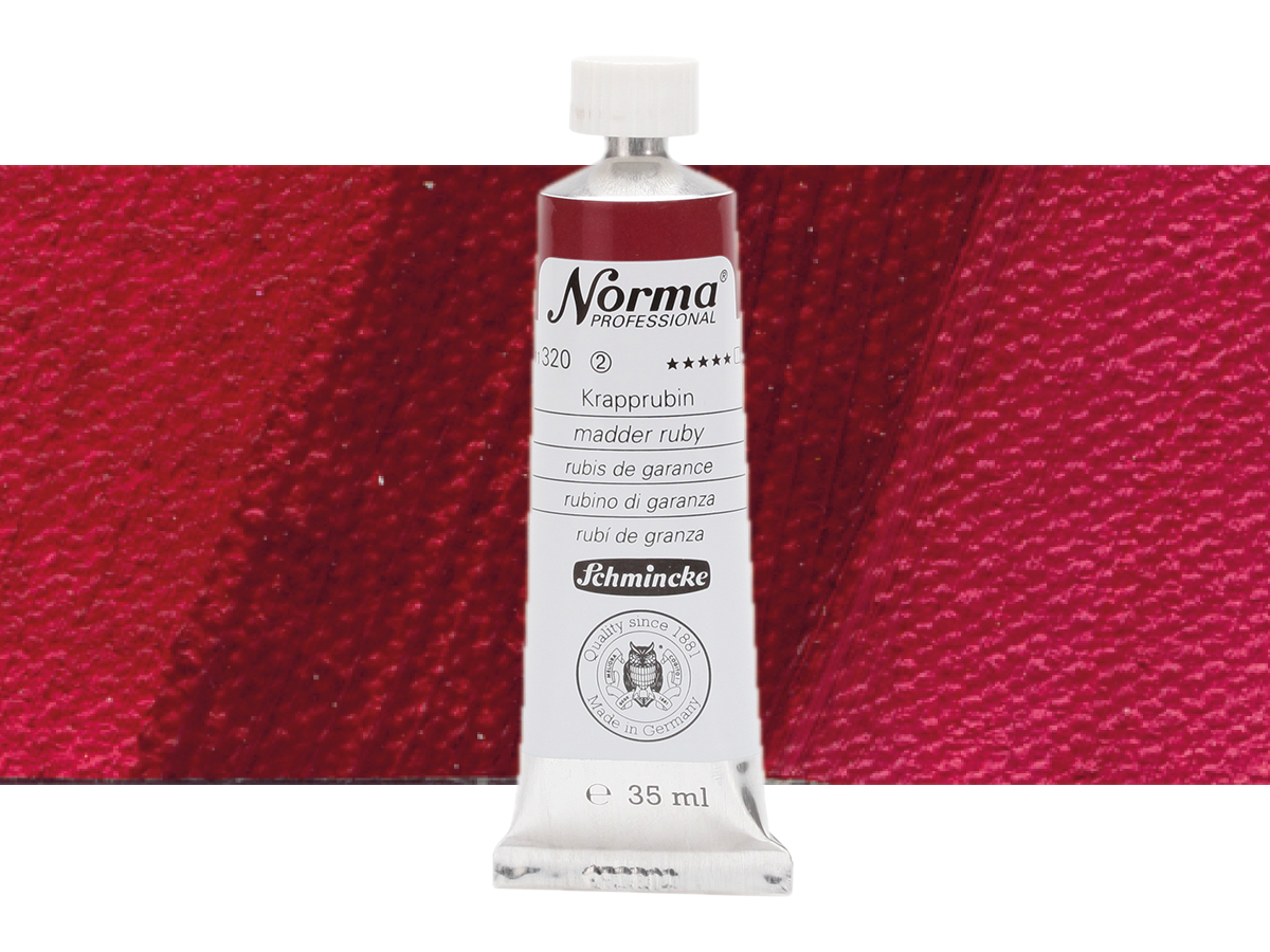 SCHMINCKE NORMA ÖLFARBE 35ML 318 KRAPPBRAUN 1