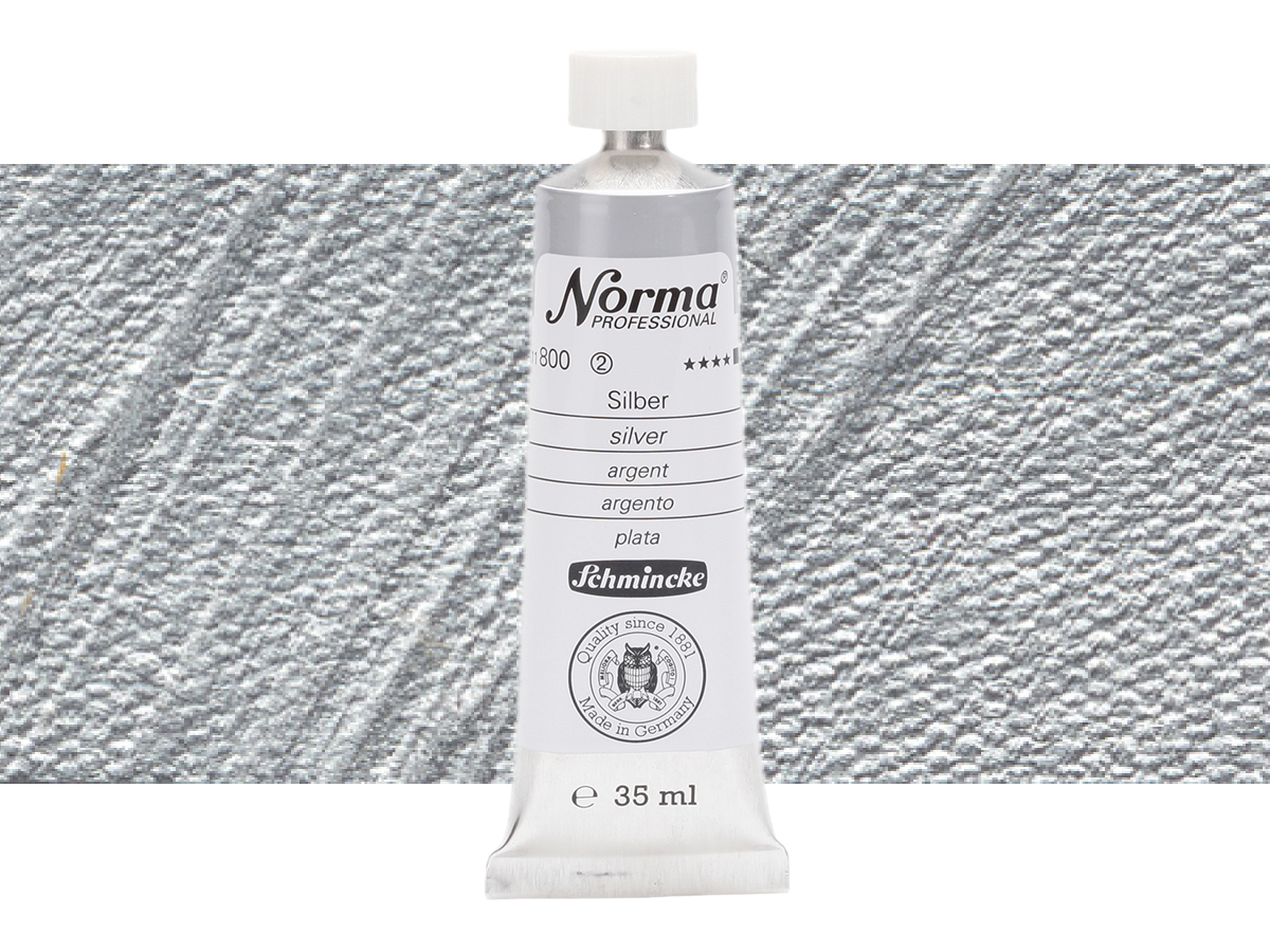 SCHMINCKE NORMA ÖLFARBE 35ML S2 800 SILBER 1