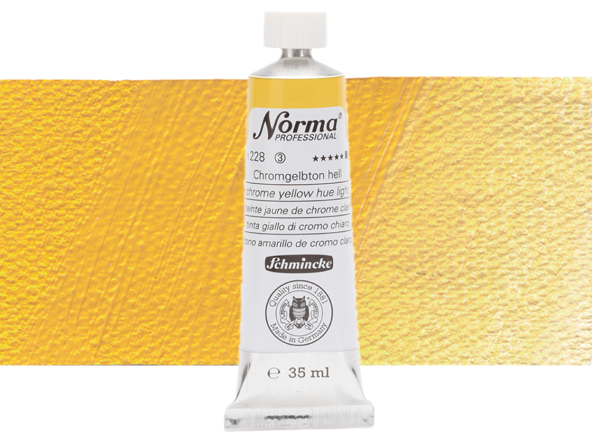 SCHMINCKE NORMA ÖLFARBE 35ML S3 228 CHROMGELB 1