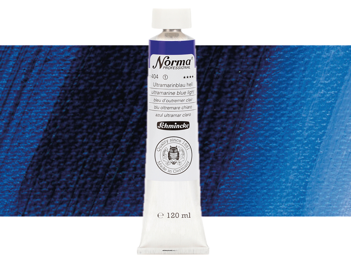 SCHMINCKE NORMA ÖLFARBE 120ML S1 404 ULTRAMARINBLAU HELL 1