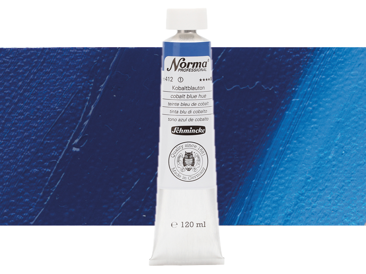 SCHMINCKE NORMA ÖLFARBE 412 120ML S1 KOBALTBALUTON 1
